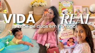 VIDA REAL MÃE DE DUAS 👧🏻💕 vacina da Olívia, viagem, compras e uma novidade!