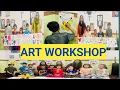 Organized my first ever art to CONDUCT ART for Conducting anArt Workshop