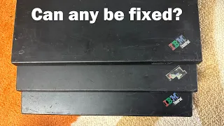 I bought 3 dead ThinkPad T40s off eBay Can I get any of them working