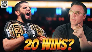 Islam Makhachev Wants 20 Straight Wins… So What?