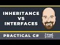 Inheritance vs Interfaces in C Object Oriented Programming