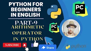 Arithmetic operators in Python by hatcoder python tutorial