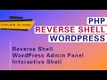Reverse shell Using WordPress Admin Panel Pentest Moneky Interactive Shell Practical