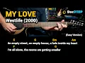 My Love - Westlife Easy Guitar Chords Tutorial with
