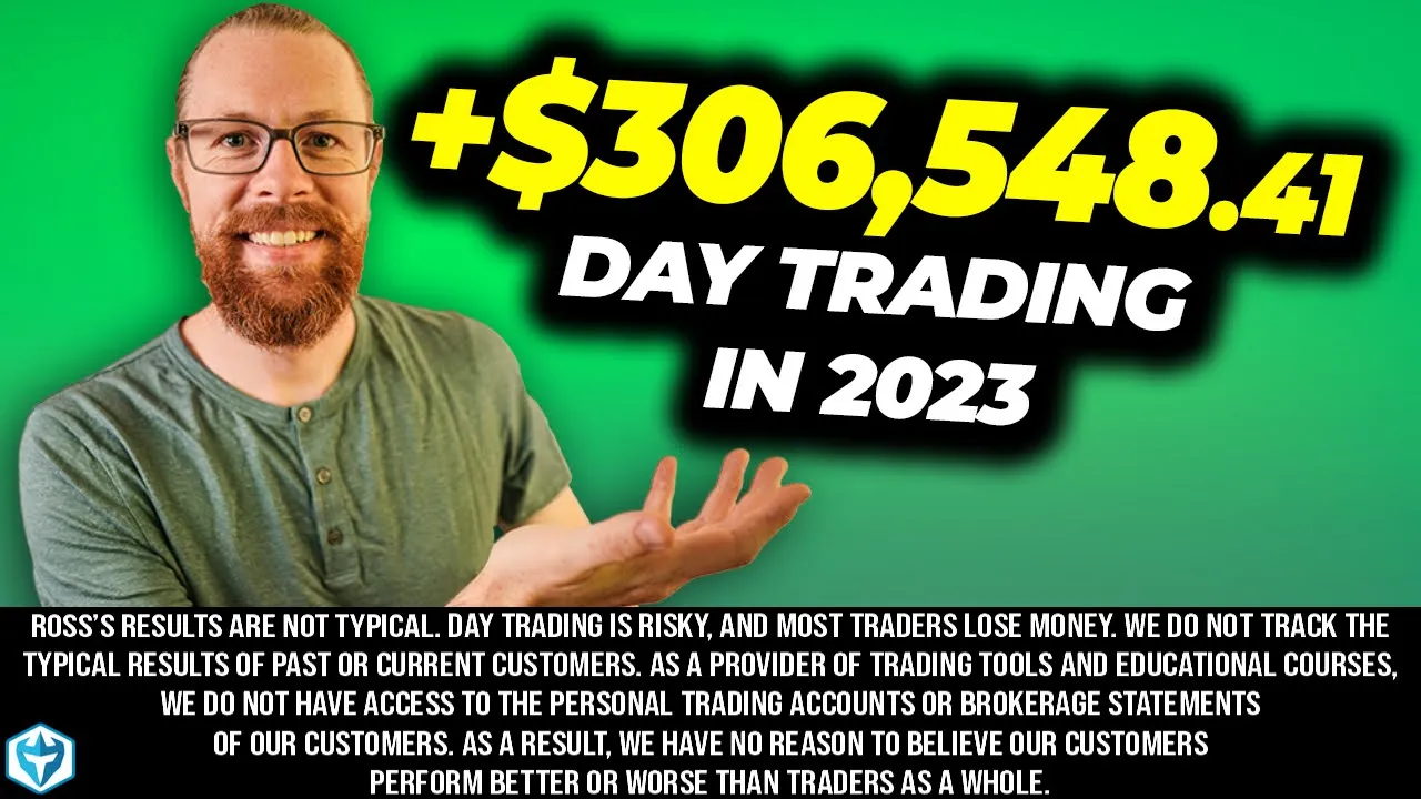 Year in Review: 2023 +$306,548.41 Day Trading Momentum Strategies: video thumbnail