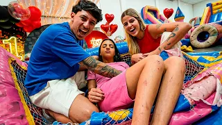 A Letícia Se Machucou Feio Durante o X1 Com Minha Ex!!