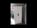 Suncast Vertical Tool Shed - Outdoor Storage Shed for Backyards and Patios