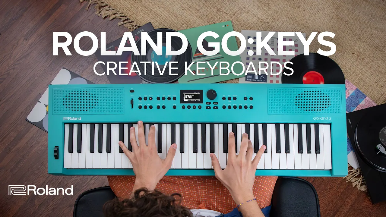 Roland GO:KEYS 3 61鍵 midnight blue Roland GO:KEYS 3 Keyboard - Midnight Blue | NewAlamo Music