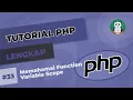 Belajar PHP Memahami Function Variable Scope codelearnid
