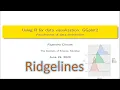 Tutorial 5-Ridgelines Data Visualization using R and GGplot2 plotting data distribution