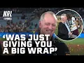 Download Lagu Reece Walsh CRASHES the live broadcast | NRL on Nine