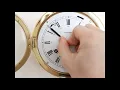 Sold OBSERVER Ship Wall Clock PLUS Barometer Germany Nautical Bell Vintage SERVICED
