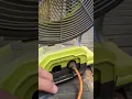 Ryobi 1 18 volt or 120 volt 12 inch Hybrid Fan and Misting fan review