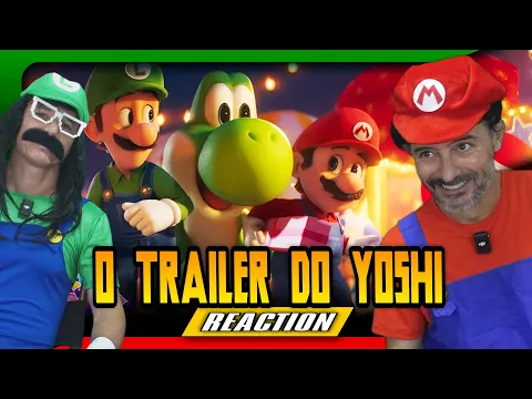 Video Thumbnail: REAĂĂO AO TRAILER DO SUPER MARIO GALAXY YOSHI #supermariogalaxy