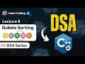C DSA Bubble Sort Pseudocode Dry Run Code Data Structures Algorithms