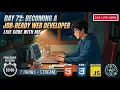 3 8 26 Day 72 Becoming a Job-Ready Web Developer 2 Hours Live Code with me