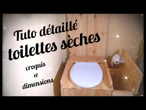 Toilettes sèches intérieur Sur tiroir