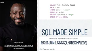DAY 16 - SQL RIGHT JOIN Explained with Examples SQL Made Simple