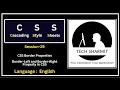 Border-Left and Border-Right Properties in CSS CSS - Cascading Style Sheets Session-29