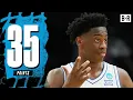 AJ Dybantsa Drops 35 PTS vs Texas - Every Bucket March Madness 2026