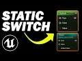 How to Static Switch Nodes EXPLAINED Unreal Engine Materials