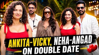 WOW! Ankita Lokhande-Vicky Jain & Neha Dhupia-Angad Bedi’s EPIC Double Date 😍❤️ | All Eyes on Them!