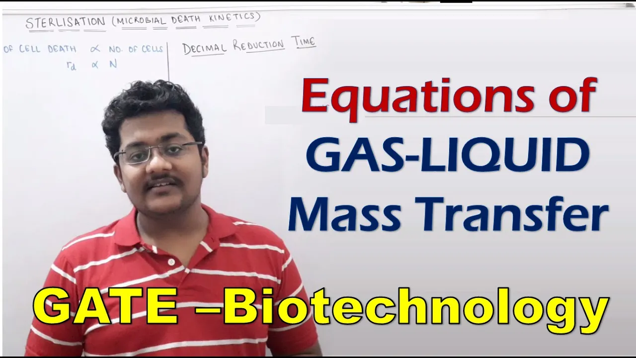 19. Gas-Liquid Mass Transfer | Convective Mass Transfer | Bioprocess Technology