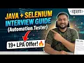 Java Automation Tester Interview Experience 19 LPA Real Questions Answers 5 Years Experien