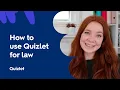 Law Revision Tips How to use Quizlet for Law