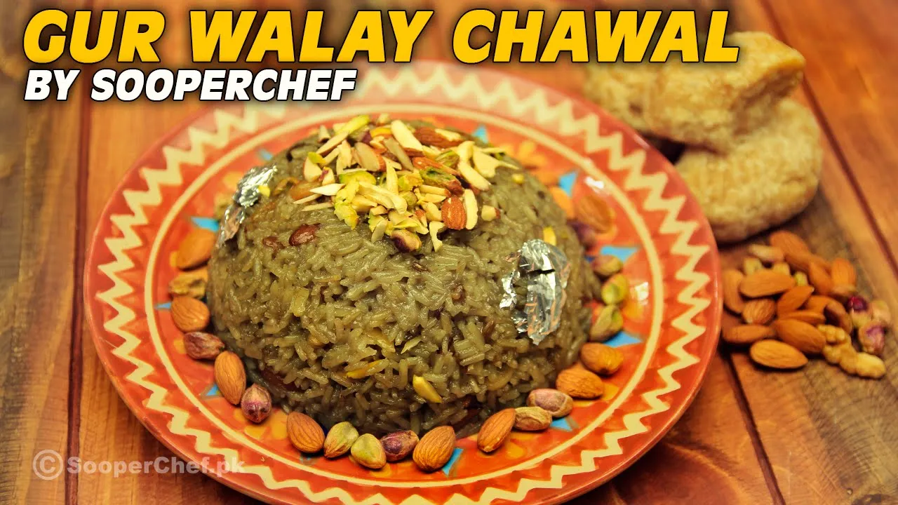 Gur Wale Chawal   Sweet Dish   Jaggery Rice Recipe By SooperChef