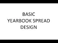 Basic Yearbook Spread Design
