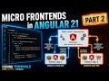 PART 2 Angular 21 Create Application in MFA Module Federation Angular 2026 Hindi
