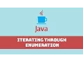 Java Programming Tutorial - Iterating through Enumerations Enums