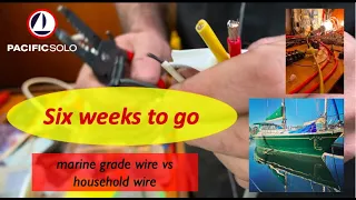 Six Weeks to go:   A Big Lesson about Marine Electrics  ( sailing marine electrical )