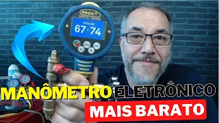 Manômetro Digital DSZH Digital Gauge é Bom? Como usar Manômetro Digital? Curso de Refrigeração