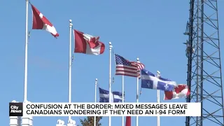 Mixed Messages Leave Canadians Wondering If They Need An I 94 Form 