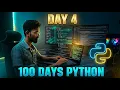 Day 4 - 100 Days of Python Challenge Starting My Coding Journey