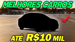 MELHORES CARROS ATÉ 10 MIL REAIS - Carros Completos, Manutenção Barata e Econômicos