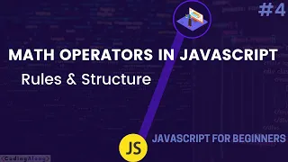 How to use Math Operators in JavaScript Tutorial For Beginners - Rules and Structure