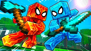 SPIDER-MAN vs ELEMENTOS en Minecraft...