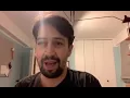 Lin-Manuel Miranda sings My Shot on Twitter livestream for the Coronavirus