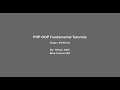 PHP OOP Fundamental - 14 Magic Methods