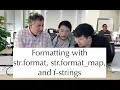 Python standard library Formatting strings