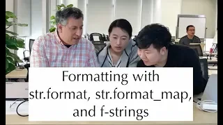 Python standard library Formatting strings
