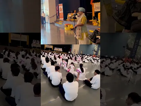 USA में हिन्दू स्वयंसेवक संघ (HSS) द्वारा आयोजित कार्यक्रम में पूज्य गुरुदेव सम्मिलित हुए।