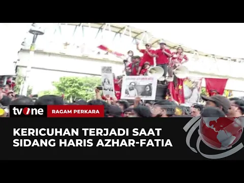 Menyusul Panasnya Sidang di dalam, Kericuhan juga Terjadi di depan PN Jaktim