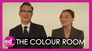 phoebe dynevor u0026 david morrissey on the colour room 