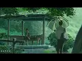 🎧 jeebanoff - The girl in my memories (with rain and thunder sounds) lyric video | o u t r o