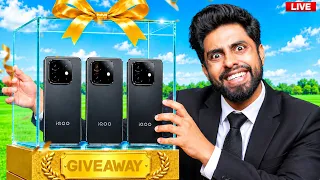 কোন ৩ জন পাবে iQOO Z10 Turbo ? | Garena Free Fire🛑LIVE
