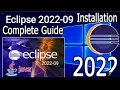 How to install eclipse ide 2022-09 for java on Windows
